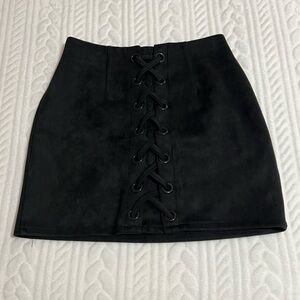 💗 Rue 21‎ - Womens Suede Mini Skirt